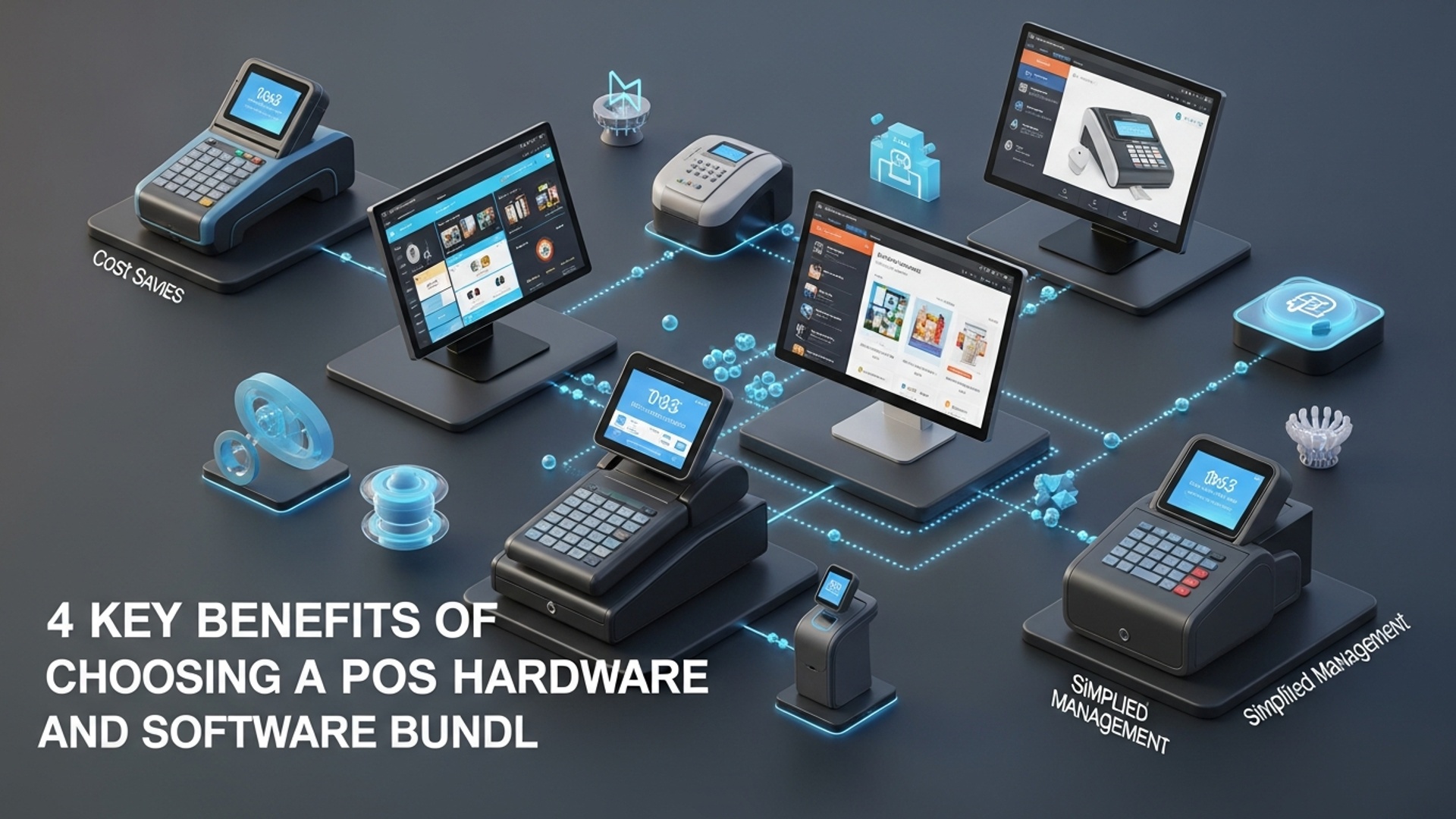4 Key Benefits of Choosing a POS Hardware and Software Bundle illustration