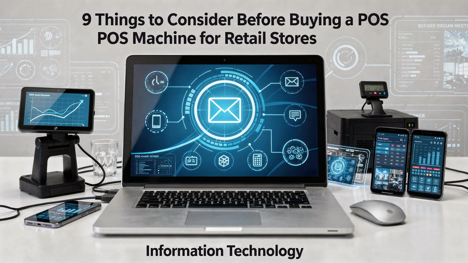 9 Things to Consider Before Buying a POS Machine for Retail Stores illustration